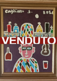 216.  Arlecchino in Città Alta (55x65)