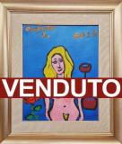 242. Nudo di Donna con Rosa e Vino (64x74)