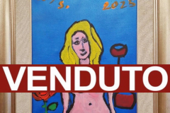 242. Nudo di Donna con Rosa e Vino (64x74)