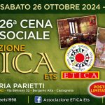 Torna la nostra CENA SOCIALE!