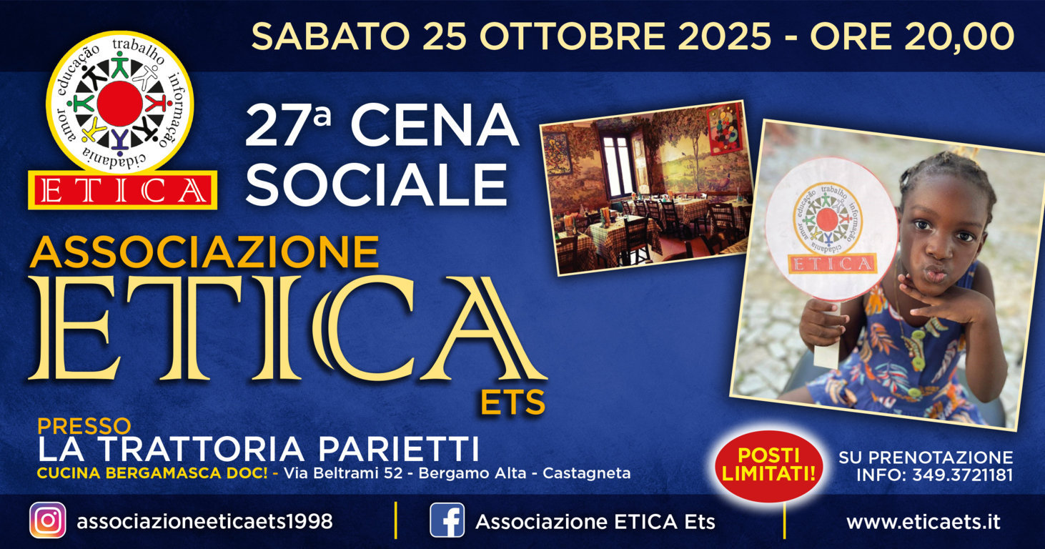 27a CENA SOCIALE ETICA!